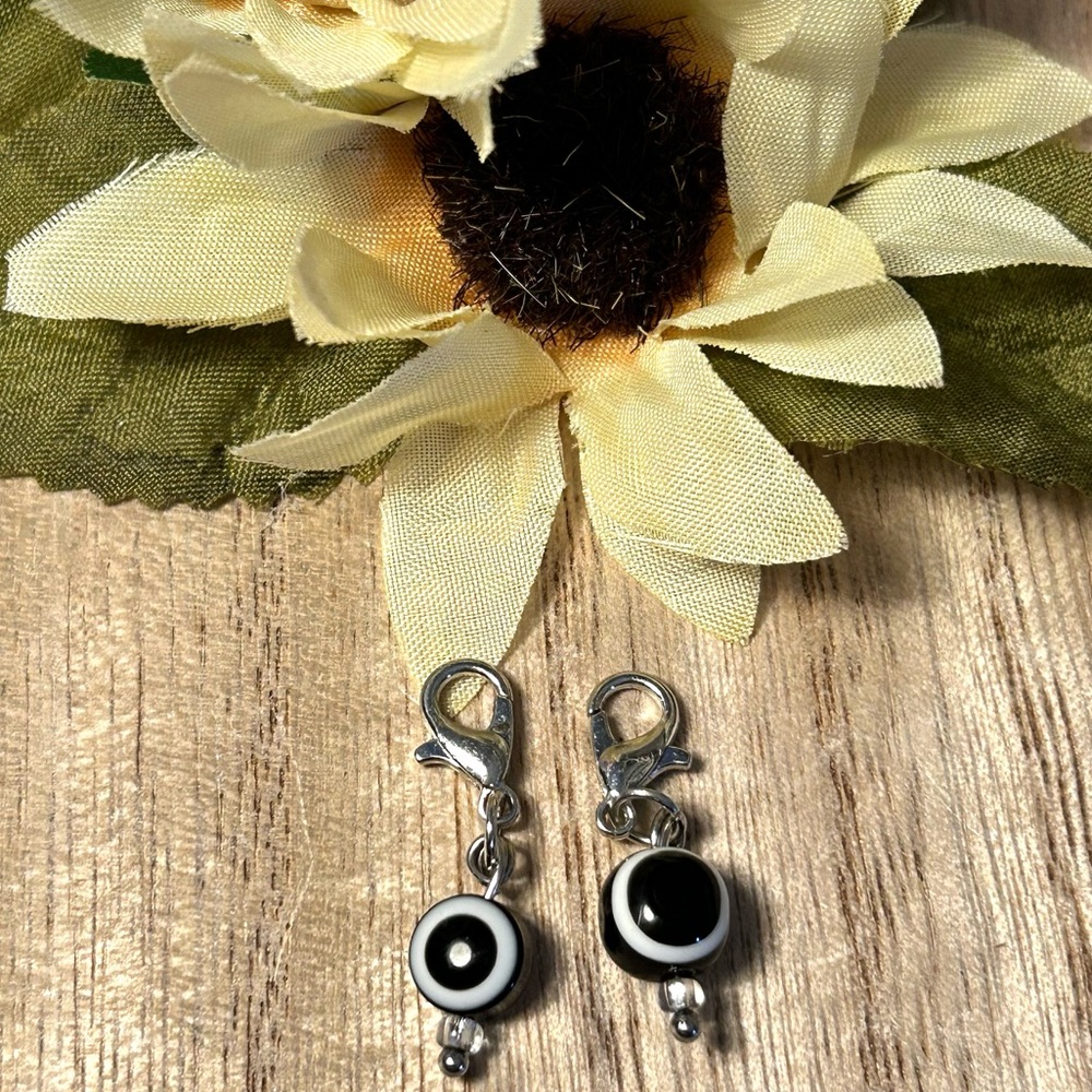 Black Evil Eye Charm